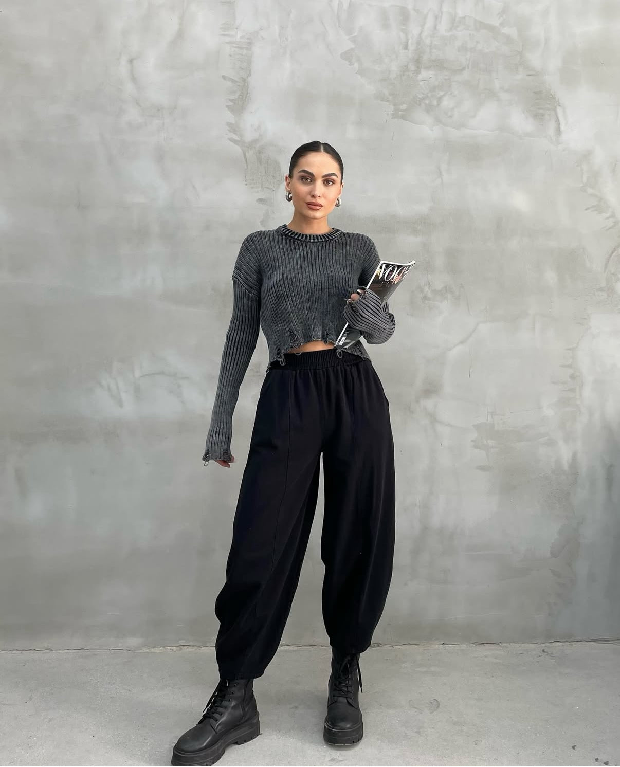 Tailored Balloon Trousers