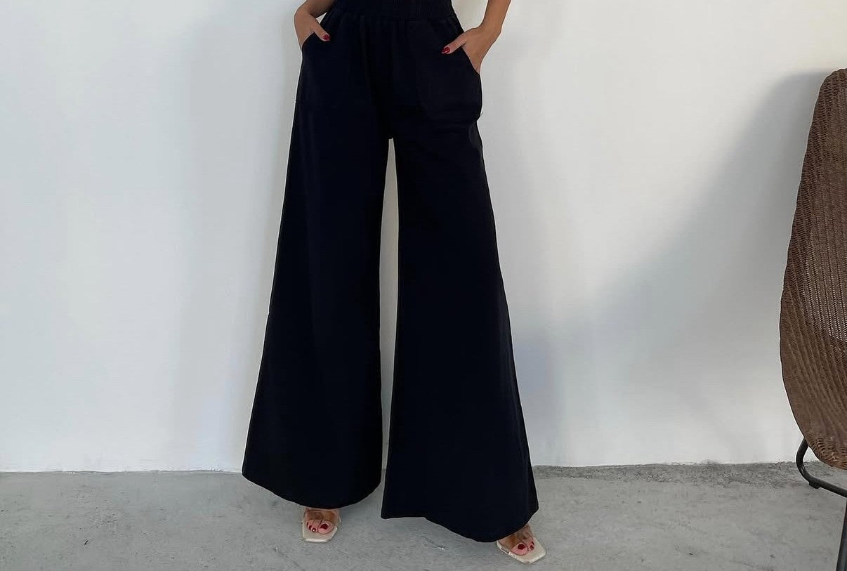 Classic Wide-Leg Trousers