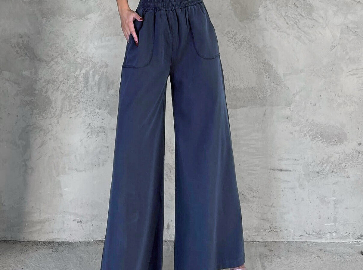 Classic Wide-Leg Trousers