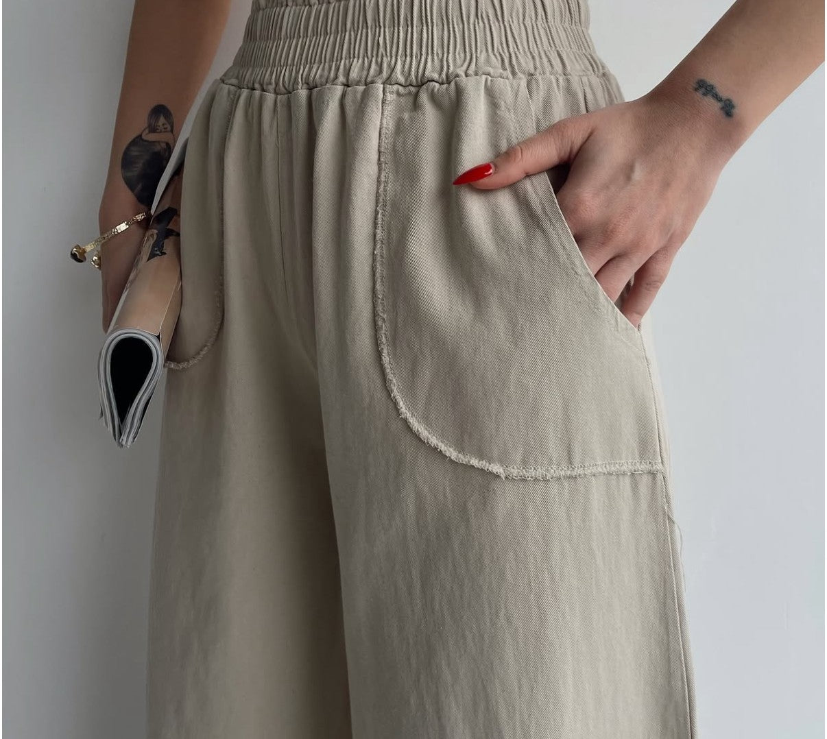 Classic Wide-Leg Trousers