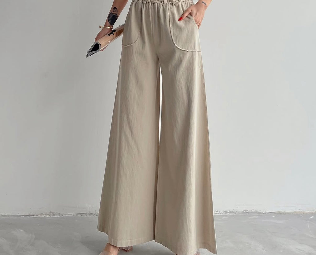 Classic Wide-Leg Trousers