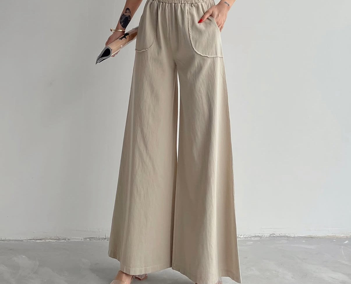 Classic Wide-Leg Trousers