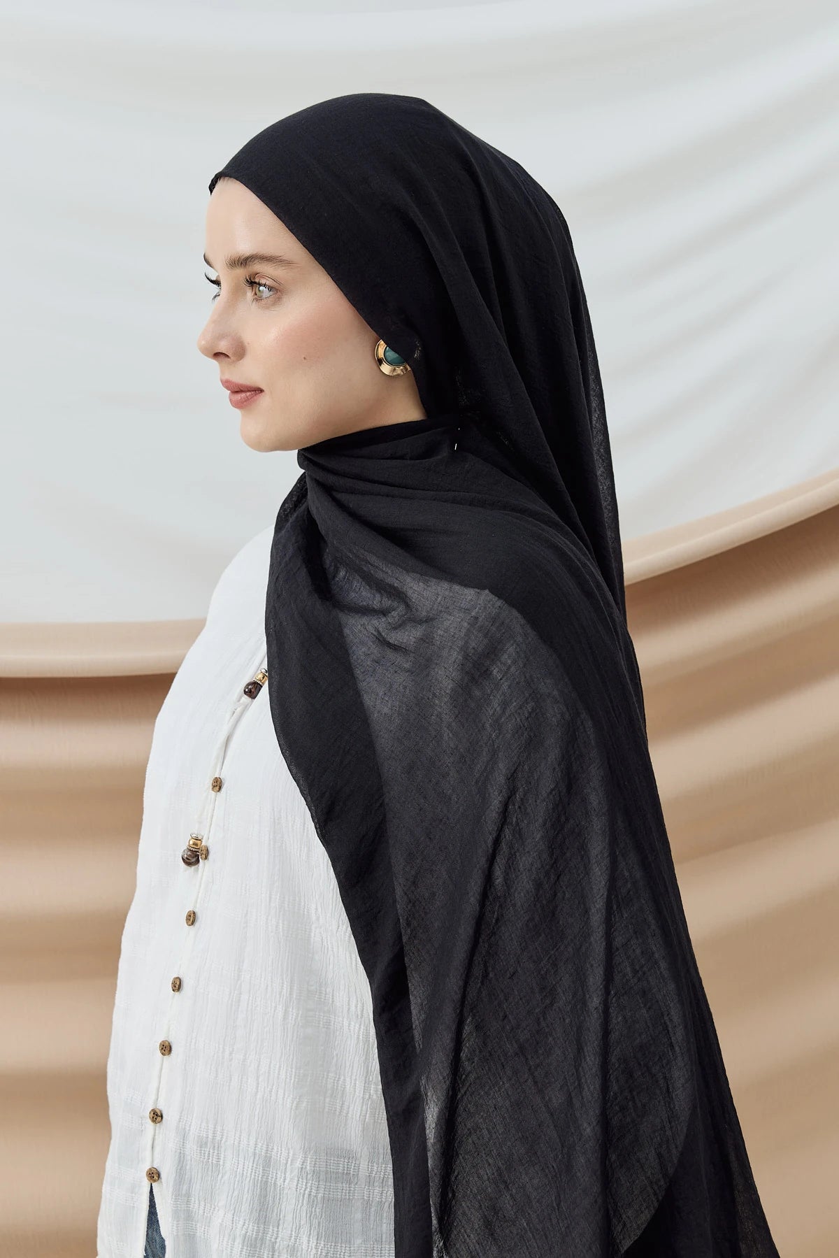 Cotton Light Hiba Scarf Collection - Dark Edit