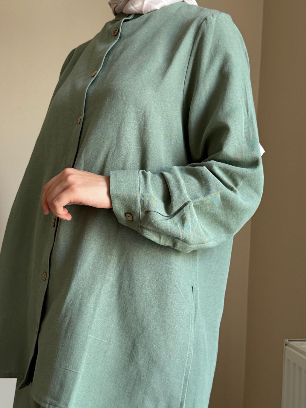 Cotton Linen Summer Co-Ord Set