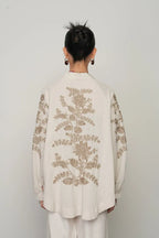 Ivory Artisan Kimono Cover-Up