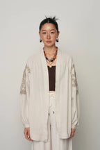Ivory Artisan Kimono Cover-Up