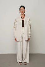 Ivory Artisan Kimono Cover-Up