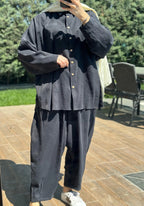 Luxe Draped Modal Co-Ord Set