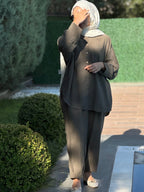 Luxe Draped Modal Co-Ord Set