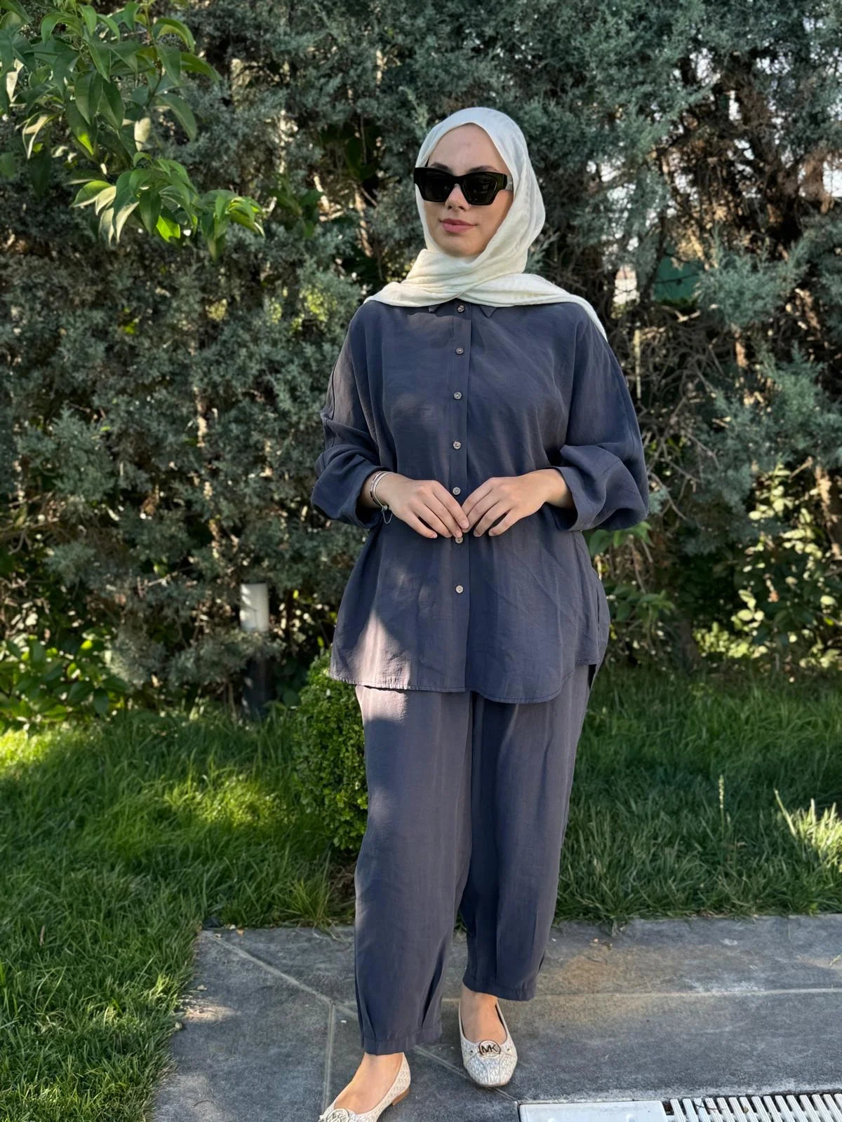 Luxe Draped Modal Co-Ord Set