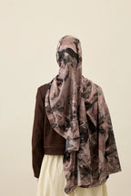 Orchid Marble Scarf