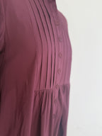 Pleated Shirt Dress
