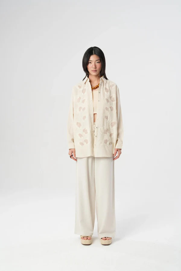 Statement Embroidered Shirt