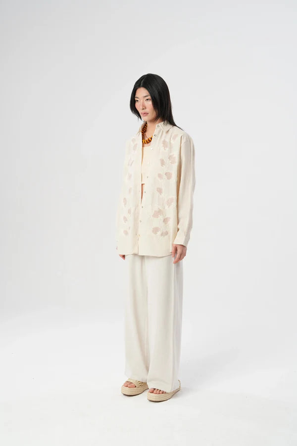 Statement Embroidered Shirt