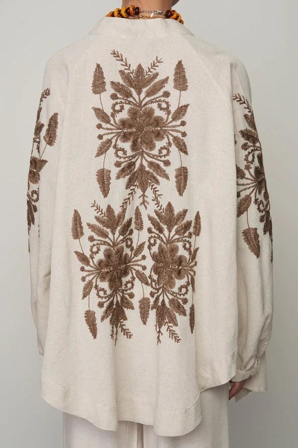 Threadwork Artisan Kimono Cover-Up
