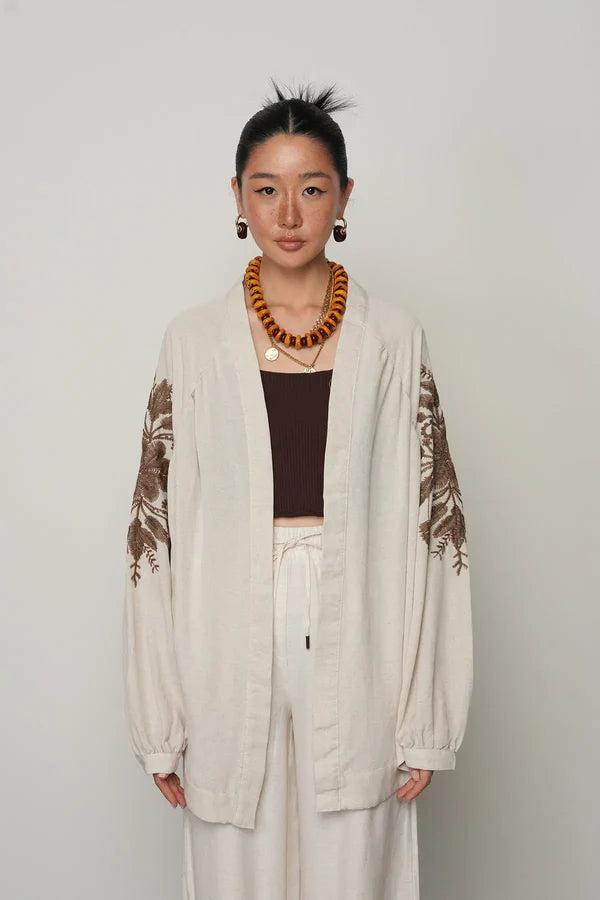 Threadwork Artisan Kimono Cover-Up