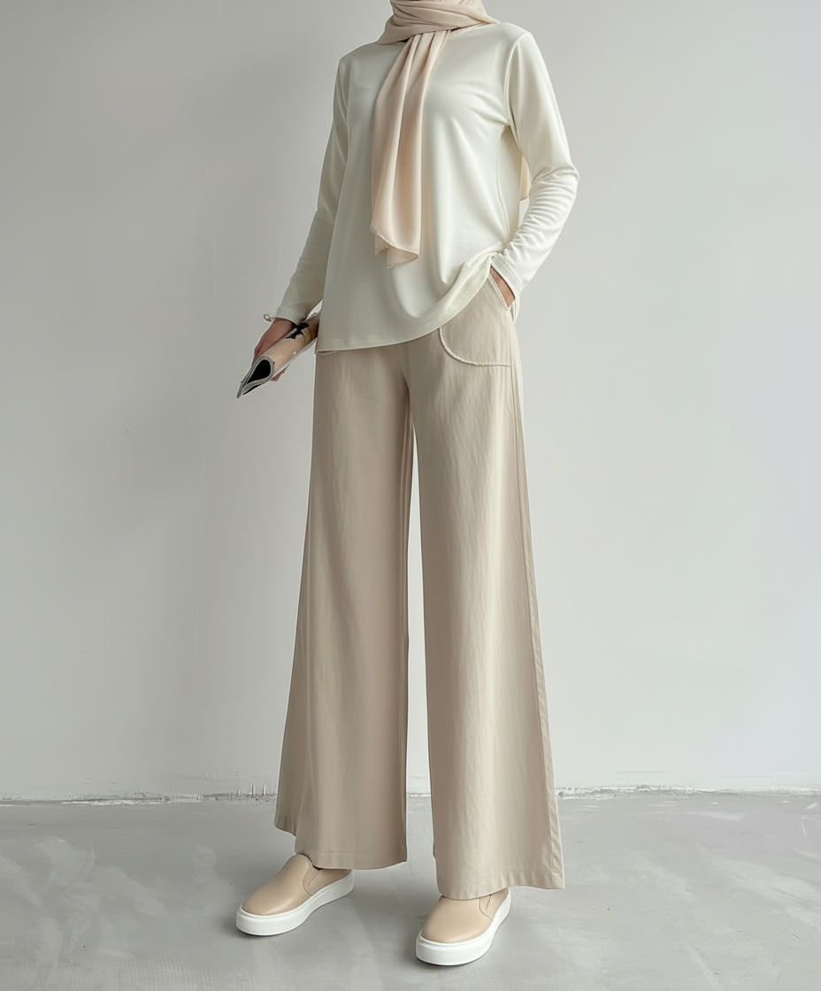 Classic Wide-Leg Trousers